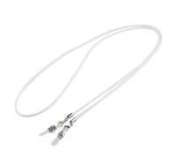 COSMEVIVI Eyeglass Chain Necklace for Women Cord Holder Ends Stylish Neck Strap for Glasses Simple and Practical Design Great Accessory for Friends White