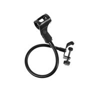 COSMEVIVI Flexible Gooseneck Microphone Arm Stand Iron Material Shock Mount Holder Podcast Equipment Black