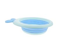 COSMEVIVI Foldable Bath Collapsible Wash Basin for Newborns Plastic Hair Wash Basin Adorable Dragon Shape Easy to Clean and Store
