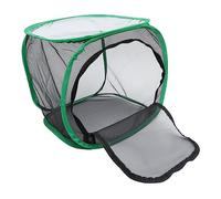 COSMEVIVI Foldable Butterfly Cage Net Box for Observation and Experimentation for Nature Exploration and Learning Black Net with
