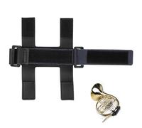 COSMEVIVI French Horn Hand Grip Leather Strap Accessory for Enhanced Performance and Comfort during Practice Concerts