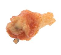 COSMEVIVI Grilled Chicken Leg Hairpins Funny Women Hair Clips Decorative Fried Drumstick Shaped Hairpins for Photograph Props Cute Hair Clips