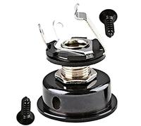 COSMEVIVI Guitar Jack Stereo Output Socket Durable Electric Guitar Replacement Socket Standard Easy to Install and Design for Optimal Tone and Sound