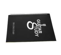 COSMEVIVI Guitar Music Book for Beginners Six-line Score Book Coil Design Guitar Trainer Notebook