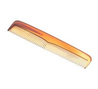 COSMEVIVI Hair Cutting Comb Amber Two-Tone Plastic with Fine and Wide Teeth for Men and Barbers Suitable for Beard Trimming and Salon Styling