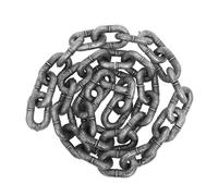 COSMEVIVI Halloween Chain Decor Large Dog Plastic Chain Links for Dog Costumes and Pirate Themes