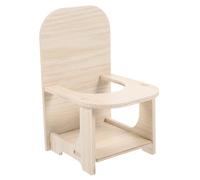 COSMEVIVI Hamster Dining High Chair Miniature Pet Furniture for Hamsters Guinea Pigs and Animals Cozy Resting Place and Feeding Table for Chinchillas and