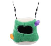 COSMEVIVI Hamster Hammock Cotton Nest Cozy Sleeping Bed Windproof Hanging House for Pets Soft and Comfortable for Hamsters and Other Tiny Animals
