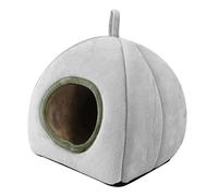 COSMEVIVI Hamster Nest Plush Sleeping Bed for Pets Cozy House for Guinea Pigs and Hamsters Deep Easy Installation Adorable and Warm Animal Bed