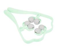 COSMEVIVI Handheld Manual Neck Massager in Green Abs Material for Home Use, Multifunctional Massage Tool to Relax Your Body and Relieve, Portable Device for Neck Massage and Tension Relief
