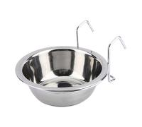 COSMEVIVI Hanging Water Bowl for Rabbits Dog Pet Stainless Steel Easy to Install Durable Dishwasher Safe