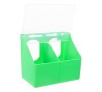 COSMEVIVI Household Pigeon Feeder Bird Accessory Easy to Install Two for Convenient Use Pet Shops and Homes Random Color
