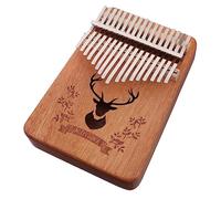 COSMEVIVI Keys Finger Piano Solid Kalimba Portable Thumb Piano for Beginners Easy to Learn Musical Instrument Holidays