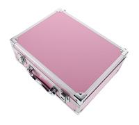 COSMEVIVI Large Capacity Aluminum Alloy Multi-Purpose Tool Organizer Box with Heavy Duty Construction and Sl ppearance for Everyday Use and Personal Cosmetics Storage