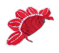 COSMEVIVI Lovely Pet Cat Headwear Novelty Corpse Flower Shaped Hat for Dogs and Cats Soft and Breathable Costume for Parties Halloween Christmas and Photo Props Small