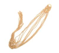 COSMEVIVI Macrame Guitar Hanger Handmade Wall Holder for Acoustic Electric Guitars Unique Handwoven Design for Spaces Securely Supports Your Instrument