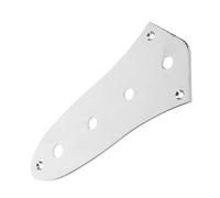 COSMEVIVI Metal Electric Bass Control Plate Durable and Sleek Design for Easy Installation with Potentiometers and Switches Compatible with Various Electric Bass Instruments