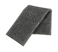 COSMEVIVI Mic Handle Sleeve Rhinestone and Plastic Material Glamorous Cover for Singers Hosts Performers