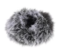 COSMEVIVI Microphone Furry Windscreen Cover Windproof Sound Absorbing Protector for Outdoor Filming Easy to Use Design Hair Frost for Recording Audio Quality