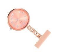 COSMEVIVI Nurse Pocket Watch Pendant Timepiece with Clip for Doctors and Nurses Easy Read Large Numbers Stylish and Practical Quartz Fob Watch for Work and Daily Use