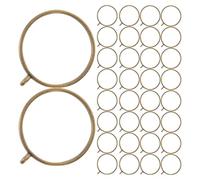 COSMEVIVI Open Back Bezel Pendant Settings Versatile Craft Base to Maintain Shape and Precision 100pcs round Flat Metal Alloy Frame for Handmade Resin Jewelry Making
