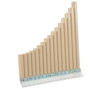 COSMEVIVI Pan Flute Panpipes c Key Pipes Beginner Student Musical Instrument for Learning Music at Home School