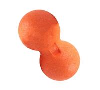 COSMEVIVI Peanut Shape Massage Ball with Dense Core for Muscle Relaxation and Stress Relief, Orange Epp Material Mobility Ball Suitable for Fitness and Therapy