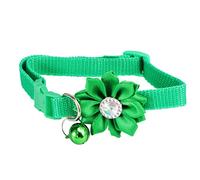 COSMEVIVI Pet Adorable Flower Collar Bell for Cats and Dogs Chain for Fashion Parties Creative Design for Stylish Pets