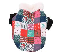 COSMEVIVI Pet Coat for Dogs Thickened Warm Christmas Outfit for Pets Adorable Dog Cosplay Apparel for Daily Walking and Adventures