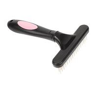 COSMEVIVI Pet Grooming Brush Horse Hair Removal Comb Comfortable for Cats Dogs Metal Bristle Easy to Use