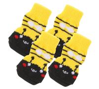 COSMEVIVI Pet Socks Dog Foot Protectors Breathable Paw Protectors Comfortable Cotton Socks Dog Accessories for Small Dogs