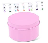 COSMEVIVI Piano Keyboard Note Strip Non Stick Piano Key Label Numbered Musical Notation Keys for Music Instrument Supplies