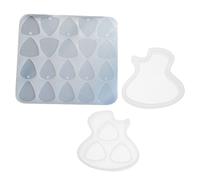 COSMEVIVI Pick Storage Box Making Mold for Guitar Picks Mold Epoxy Guitar Plectrums Silicone for Diy Craft at Home
