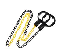 COSMEVIVI Plastic Barrier Chain Safety Link for Crowd Control Traffic Cone Connector for Driveway Parking and Construction Sites Sturdy Build for Prolonged Use Flexible Configuration for