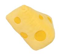 COSMEVIVI Plush Catnip Cheese Shape for Cats Cat Teeth Grinding That Attracts and Promotes Exercise for Interactive Play and Daily Life