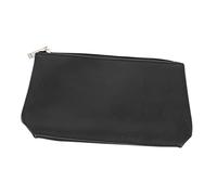 COSMEVIVI Portable Pu Leather Makeup Bag Zipper Cosmetic Pouch for Travel Simple Change Bag for Jewelry Earphones and Essentials Convenient Storage