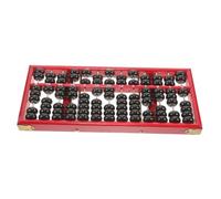 COSMEVIVI Professional Wooden Abacus for Students Vintage Design Arithmetic Tool with Rows and Beads Wooden and Construction for Counting and Math Learning for Education and Decoration