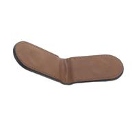 COSMEVIVI PU Leather Money Clip for Men Compact Magnetic Cash Holder Card Holder Minimalist Bill Clip Western Style Brown Trendy Texture Sturdy and Lightweight