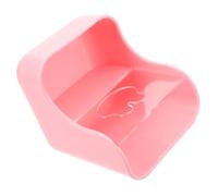 COSMEVIVI Rabbit Food Bowl Excel Rabbit Food Bunny Hay Feeder Guinea Pig Feeder Plastic Holder