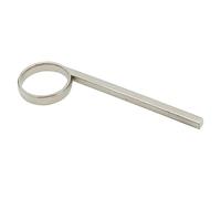 COSMEVIVI Replacement Pull Ring for Trumpet Slide Sturdy Metal Trumpet Finger Ring Accessory with Smooth Slide Function Comfortable Fit for Brass Instrument Players for Band and Orchestra Us