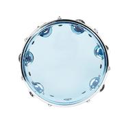 COSMEVIVI Self-tuning Hand Rattle Double Row Stainless Steel Ring Hand Beat Drum for Adults Percussion Instrument Toys for Boys and Girls and Parties