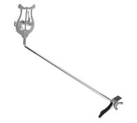 COSMEVIVI Sheet Saxophone Music Score Clamp Durable Metal Sax Lyre for Marching Easy Grip and Use Accessory for Musicians Compatible with Various Saxophones