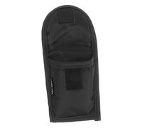 COSMEVIVI Small Black Saxophone Head Storage Pouch Trumpet Mouthpiece Carrying Bag Flute Head Container Suitable for Brass Instrument Accessories
