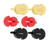 COSMEVIVI Small Violin Mute Set 6pcs Violin Accessories Mute Style for Quiet Practice Sessions