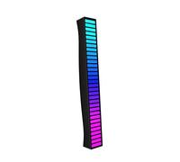 COSMEVIVI Sound Activated Rgb Rhythm Lamp with Leds USB Powered Music Sync Ambient Light for Car Interior and Control Light with Tripod Stand Durable Material Color Changing
