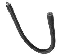 COSMEVIVI Telescoping Microphone Boom over The Table Rod Stand Metal Bendable Phone Bracket Extension Pole