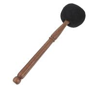 COSMEVIVI Tibetan Singing Bowl Mallet Felt Striker Wool Felt Medium Size Black Wooden Sound Bowl Stick for Meditation Yoga Mindfulness Sound Therapy