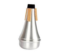 COSMEVIVI Trumpet Mute Aluminium Straight Silent Practice Mute for Brass Wind Instrument Beginner Musician Accessories