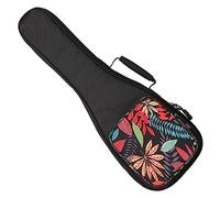 COSMEVIVI Ukulele Pouch Portable Carry Bag Lightweight Sponge Case for Ukuleles Stylish Design Double Shoulder Straps for