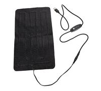 COSMEVIVI USB Reptile Heating Pad with Bite Design Uniform Temperature Warmer Mat for Small Pets Turtles Lizards Outdoor Use Suitable for Newborn and Pregnant Reptiles